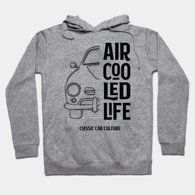 Aircooled Life Karmann Ghia - Classic Car Culture Classic Hoodie by Aircooled Life